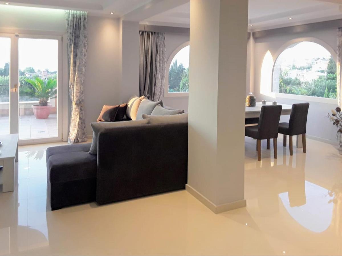 Sunshine Home 3 With Sea View Alepou Exterior foto